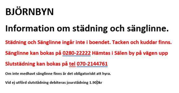 Bjoernbyn Apartment Sälen Екстериор снимка